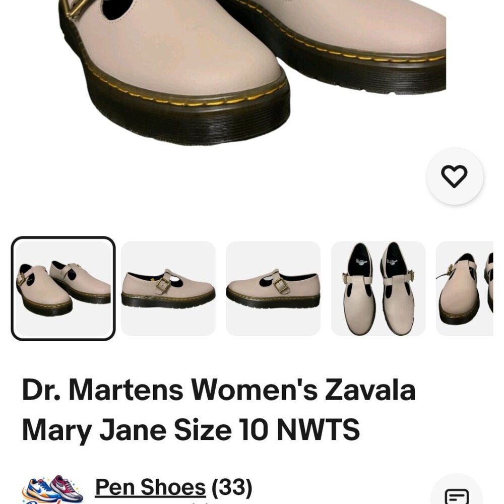 Dr Marten Air Wair Mary Jane shoes NWOT 11